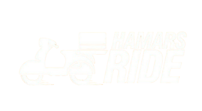 Hamars Ride White Logo