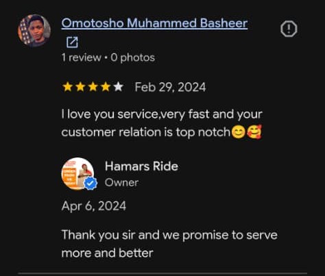 Review from Omotosho